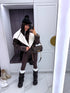Short jacket "CHOCO WORLD"